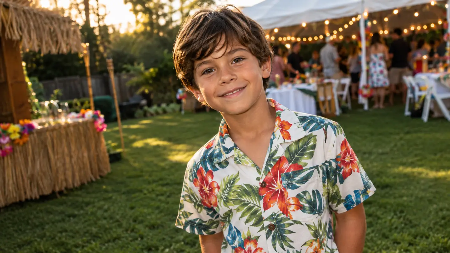 Boys Cotton Hawaiian Shirt Review: A Season of Grandkid Wear