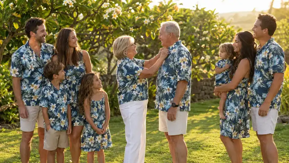 The Hawaiian Set That Made Our Family Photo Easy